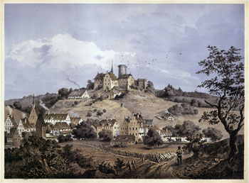 Veste - Aquarell 1871