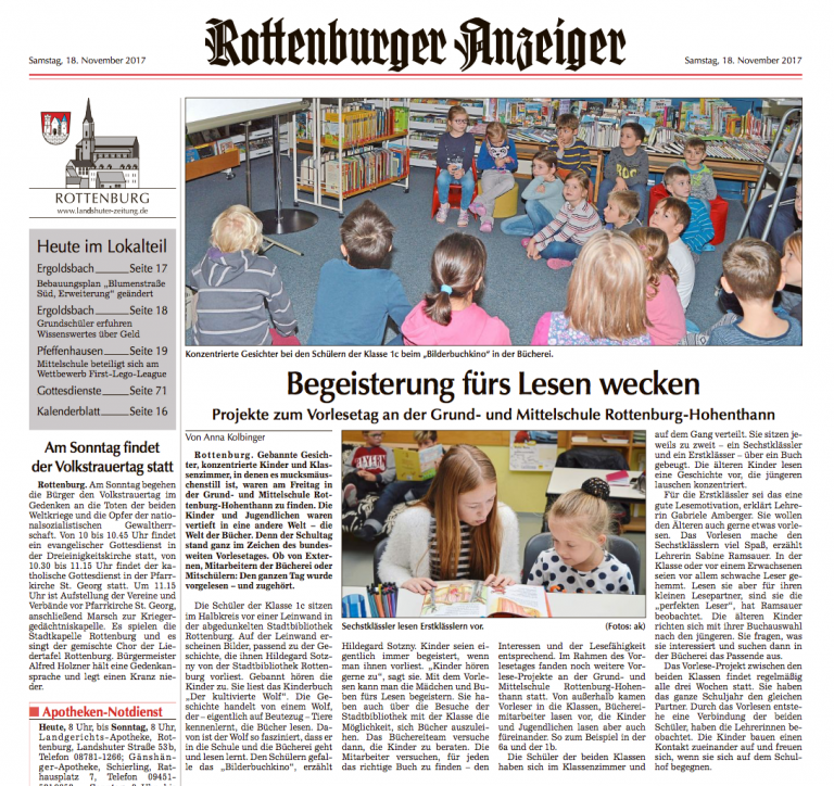 Vorlesetag
